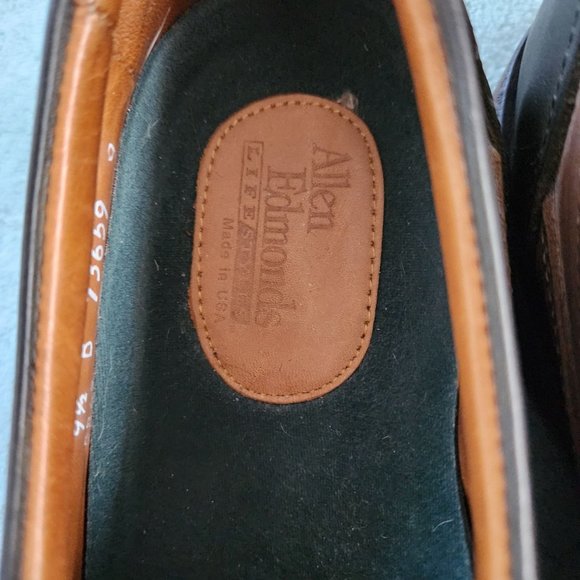Allen Edmonds Men\'s Shoes Size 9.5 brown Leather Vibram Oxfords main image 11
